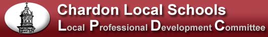 Chardon Local Schools: Local Professional Development Committee (LPDC)