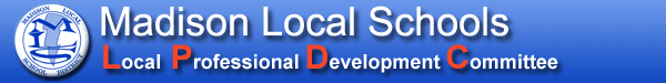 Madison Local Schools: Local Professional Development Committee (LPDC)