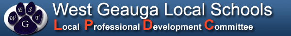 West Geauga Local Schools: Local Professional Development Committee (LPDC)
